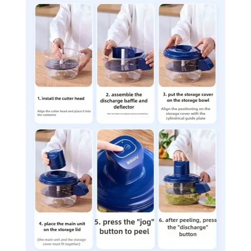 AuraPeel: Express Electric Fruit Peeler