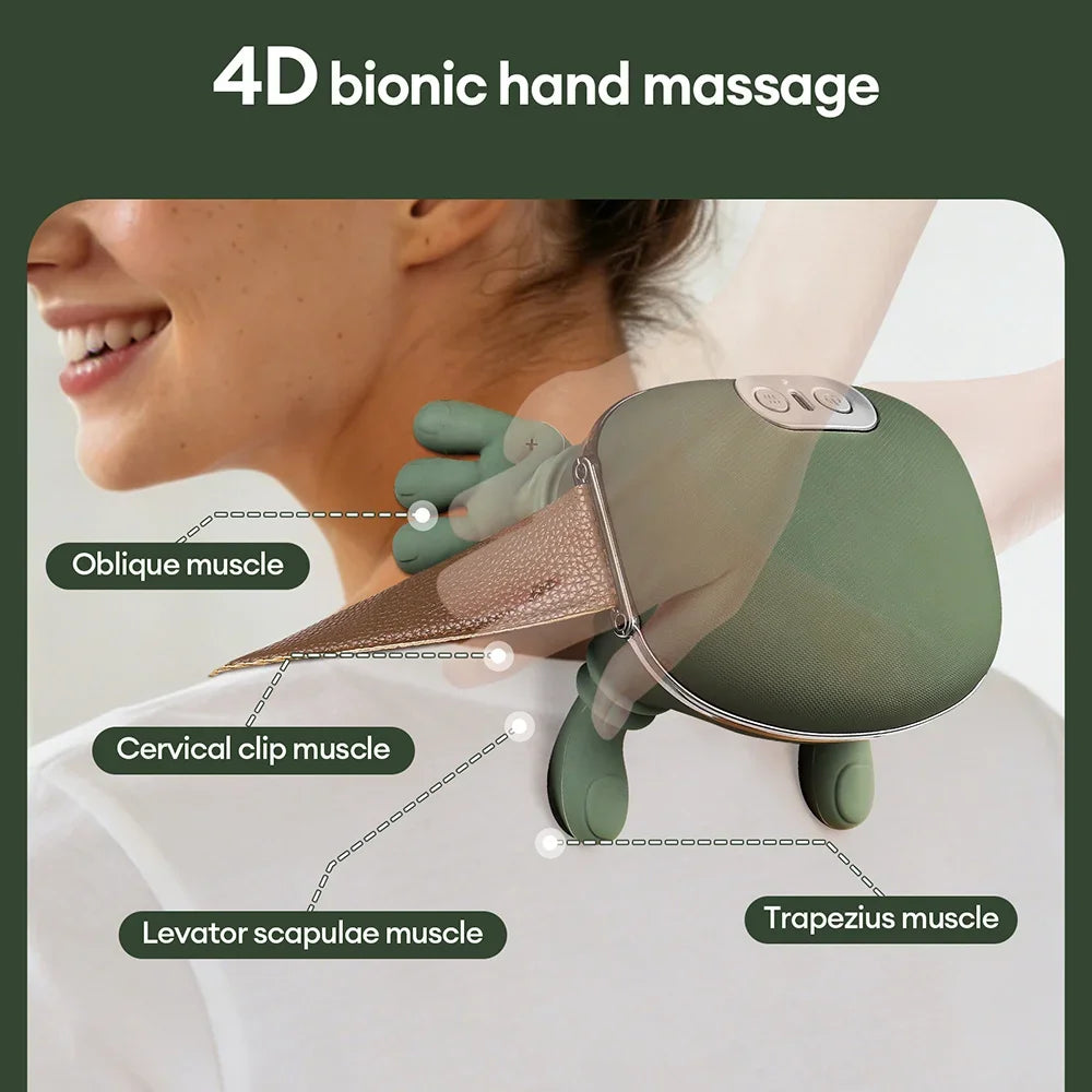 TheraKnead: 4D Trapezius Deep Tissue Massager
