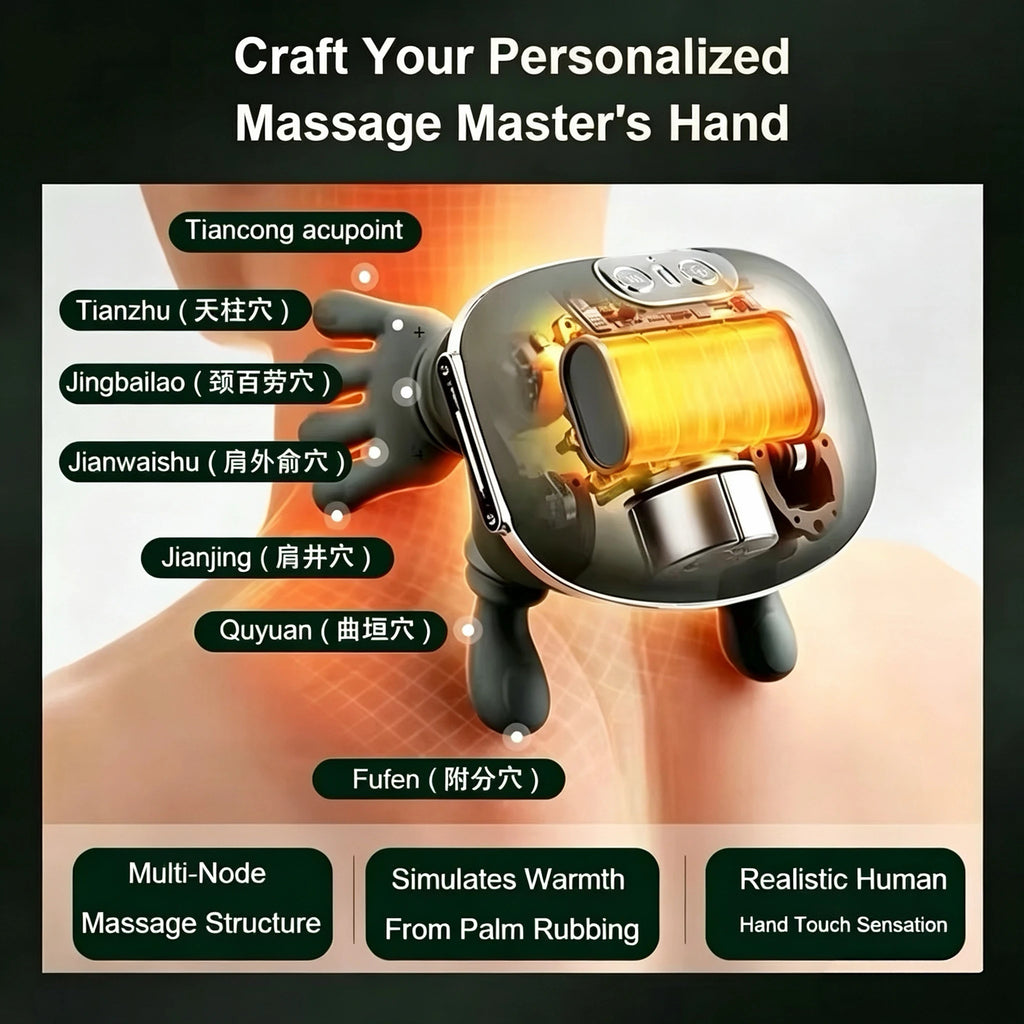 TheraKnead: 4D Trapezius Deep Tissue Massager