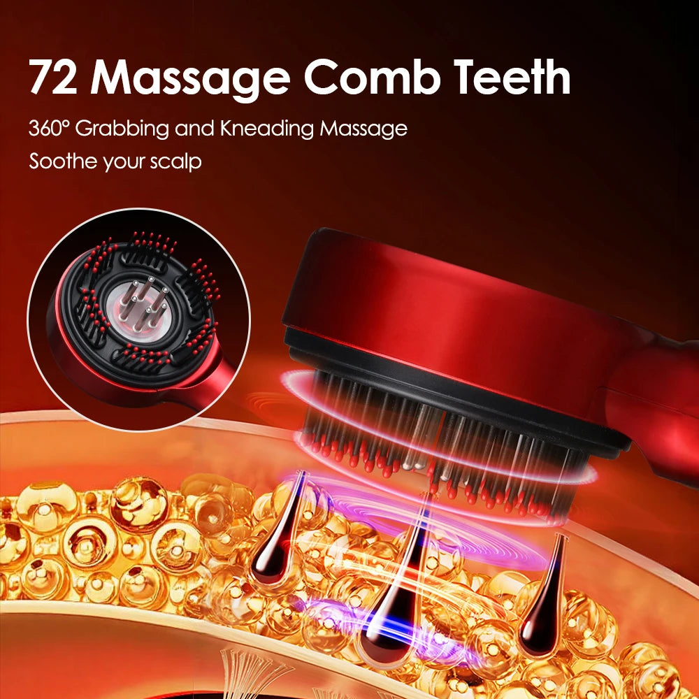 AuraRoot: Vibrating Liquid Applicator Scalp Massager
