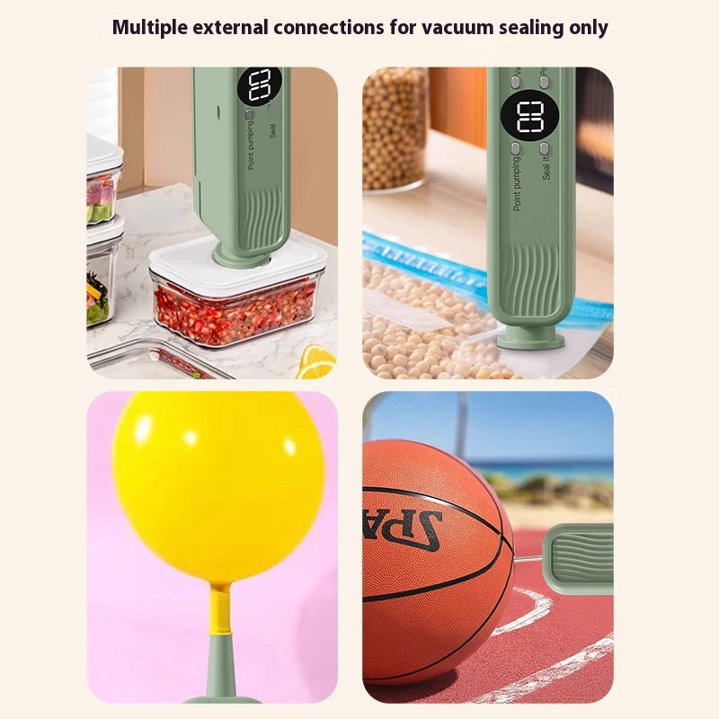 AuraSeal: Rechargeable Automatic Vacuum Sealer