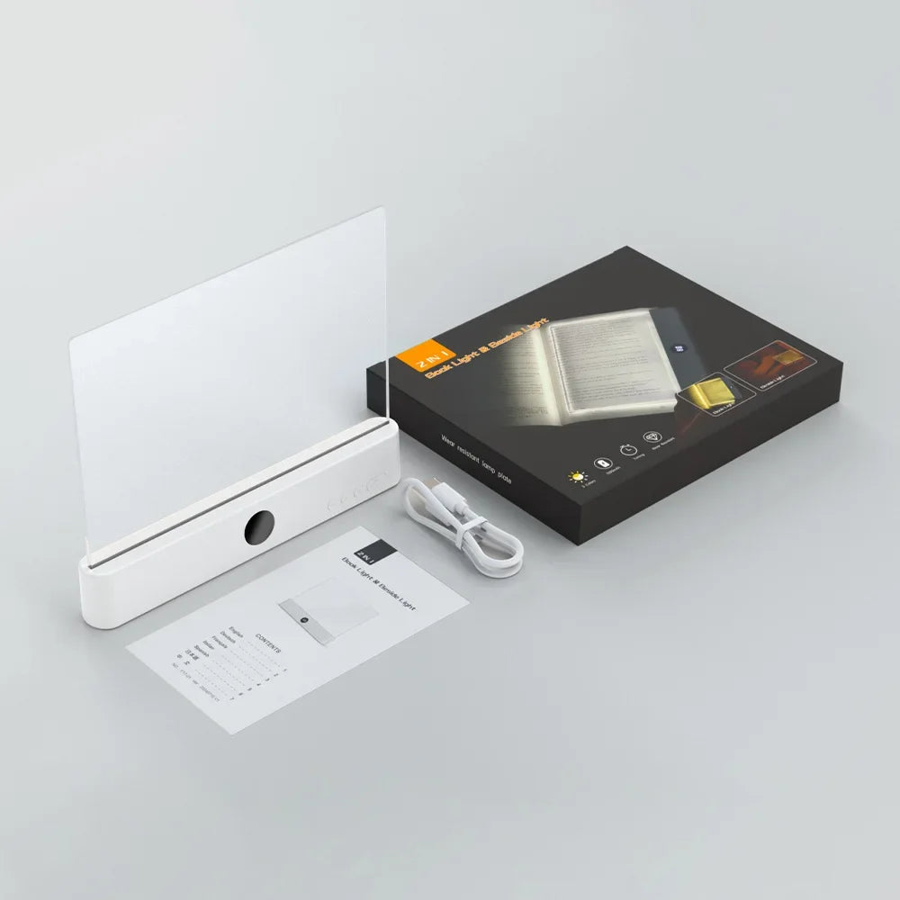 AuraGlow: Flat Panel Reading Light