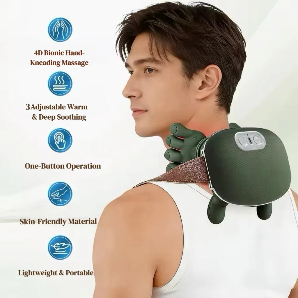 TheraKnead: 4D Trapezius Deep Tissue Massager
