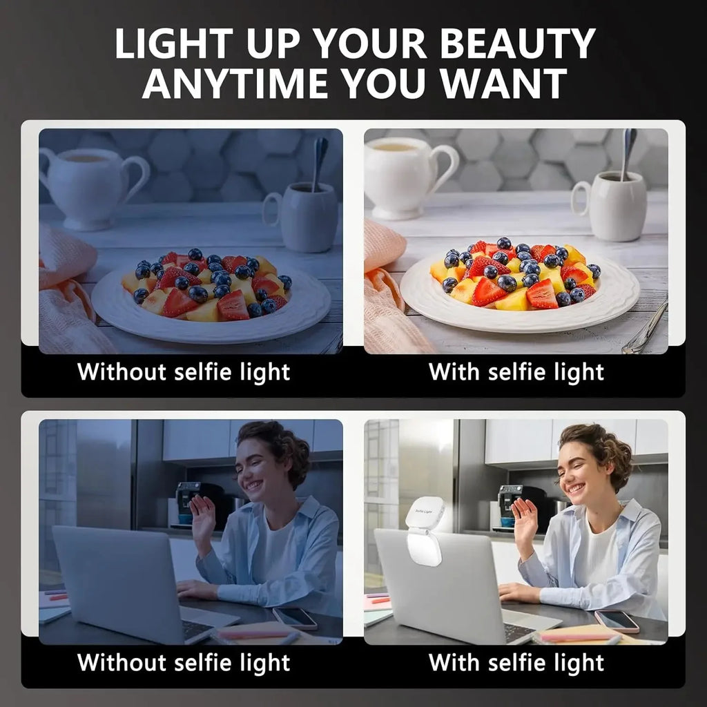 MagGlow 360°: Magnetic Selfie Ring Light