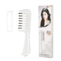 Unisex Transparent Essential Oil Applicator Massage Comb with Built-In Liquid Reservoir, Rolling Metal Teeth, Suitable for Women's Scalp Hair Growth and Men's Beard Oil Application, Home Salon Hair Care and Grooming Tool
