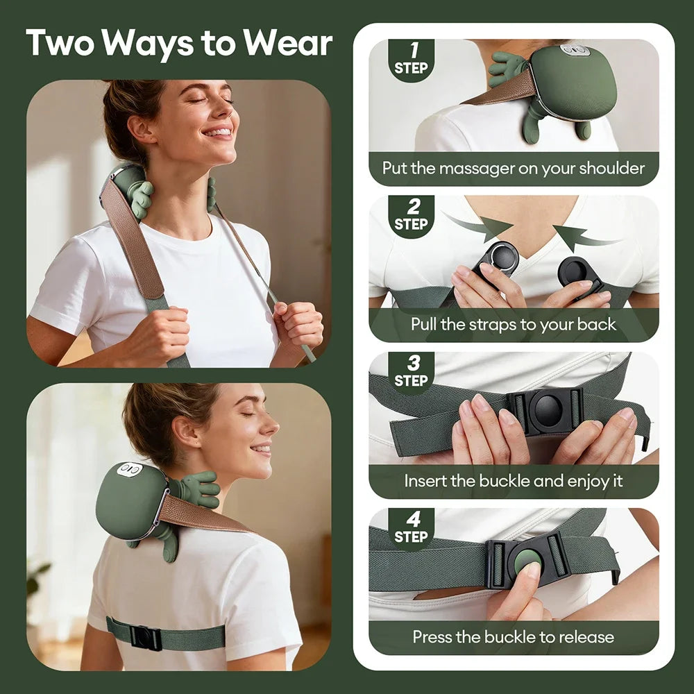 TheraKnead: 4D Trapezius Deep Tissue Massager