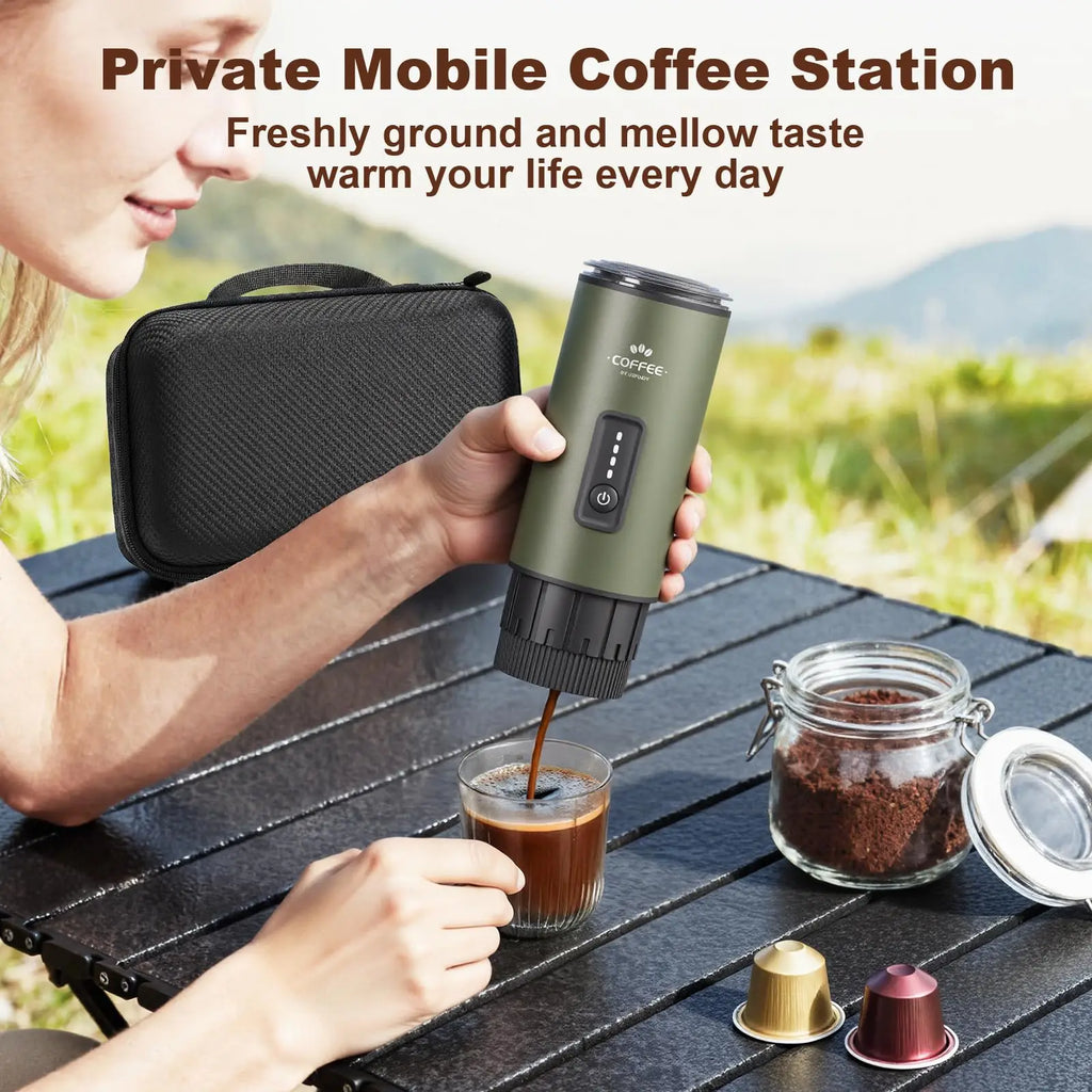 AuraBrew: Self-Heating Portable Espresso Maker