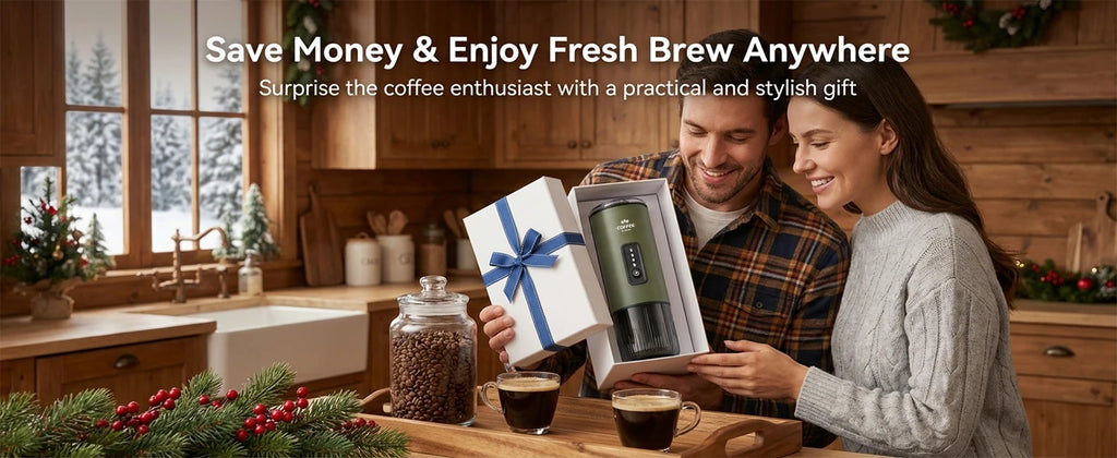 AuraBrew: Self-Heating Portable Espresso Maker