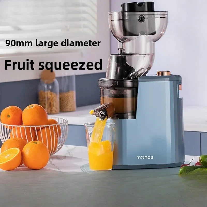 AuraJuice: Whole Fruit Slow Juicer & Cold Press Extractor