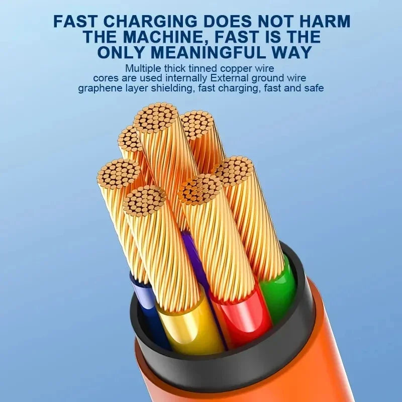 FlexCord: 180° Rotating 120W Fast Charge Cable