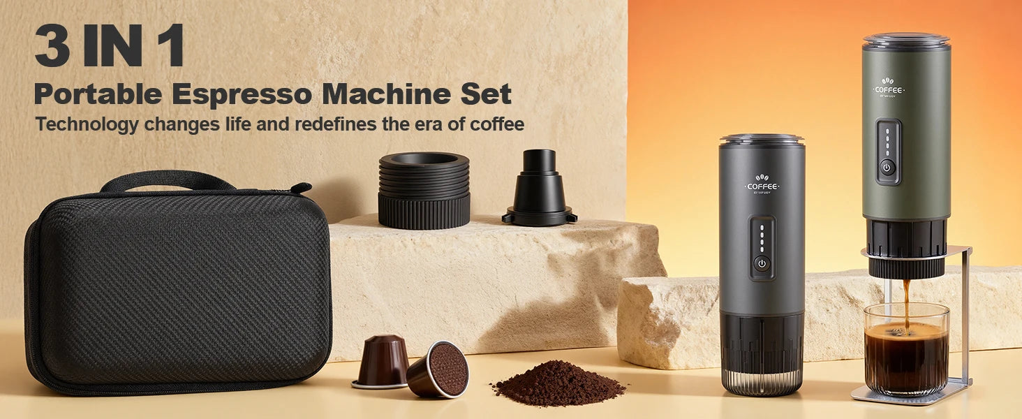 AuraBrew: Self-Heating Portable Espresso Maker