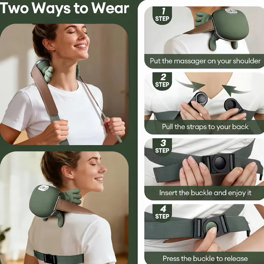 TheraKnead: 4D Trapezius Deep Tissue Massager
