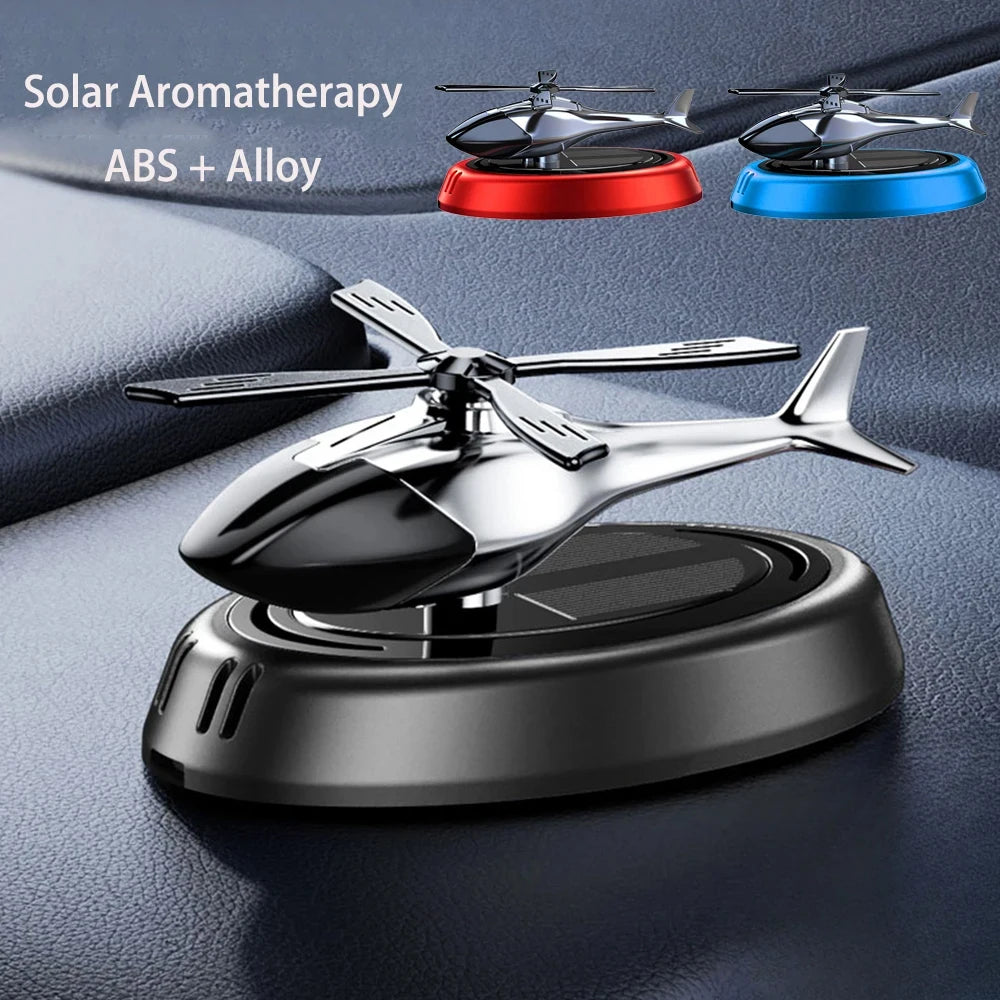 AuraAero: Solar Helicopter Car Air Freshener