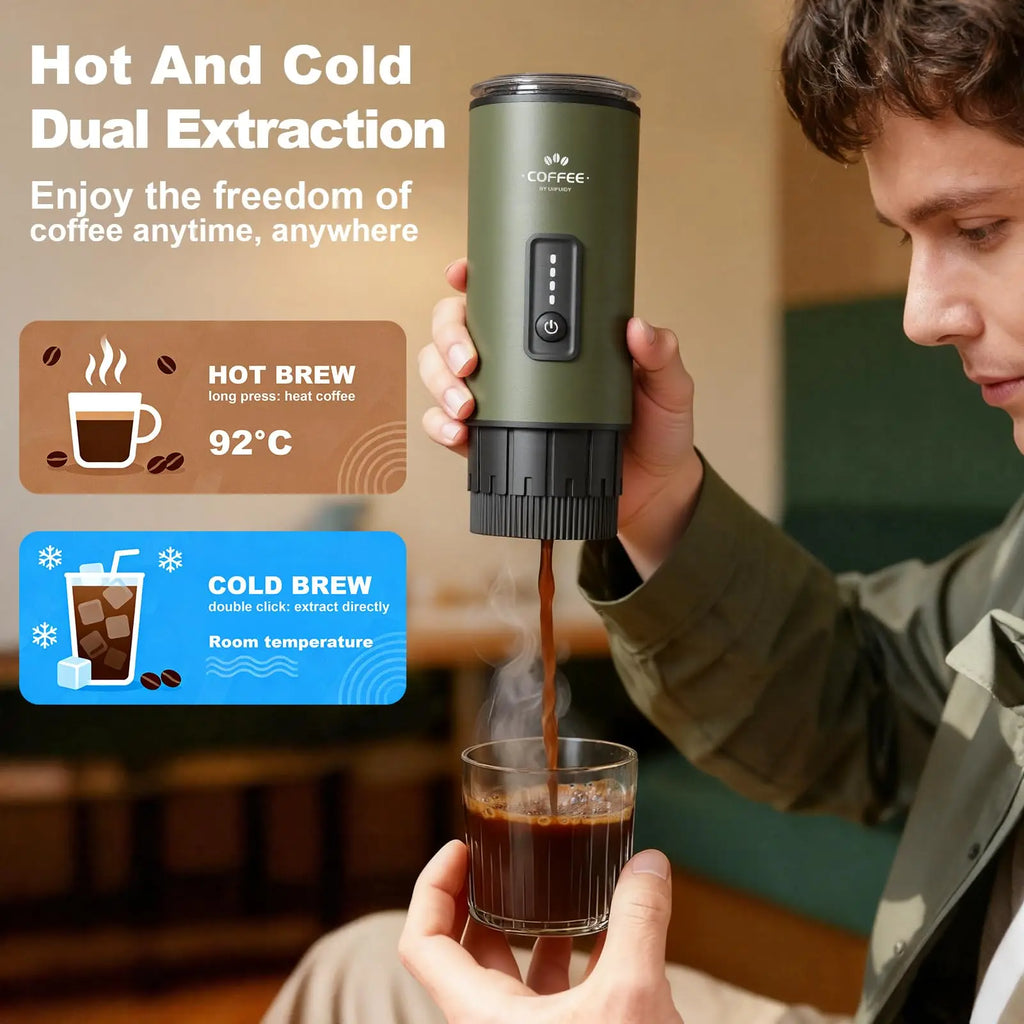 AuraBrew: Self-Heating Portable Espresso Maker