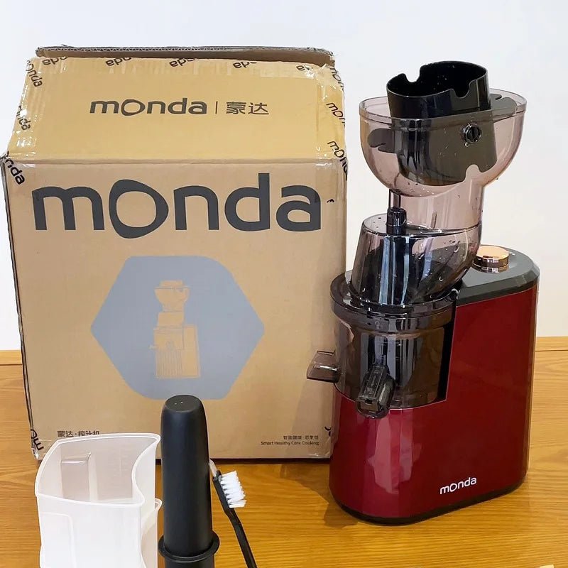 AuraJuice: Whole Fruit Slow Juicer & Cold Press Extractor