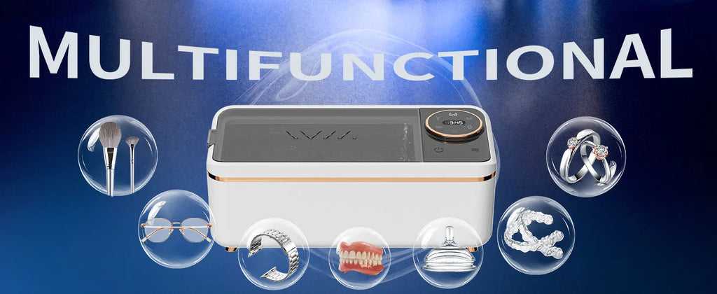 AuraSonic: Ultrasonic 55KHZ Deep Cleaning Machine