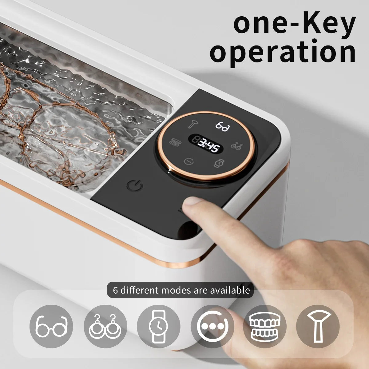 AuraSonic: Ultrasonic 55KHZ Deep Cleaning Machine