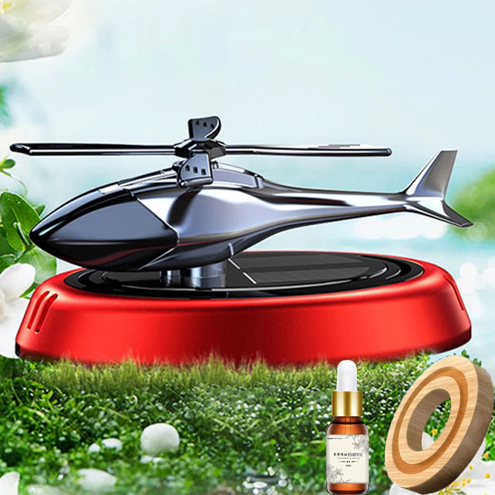 AuraAero: Solar Helicopter Car Air Freshener