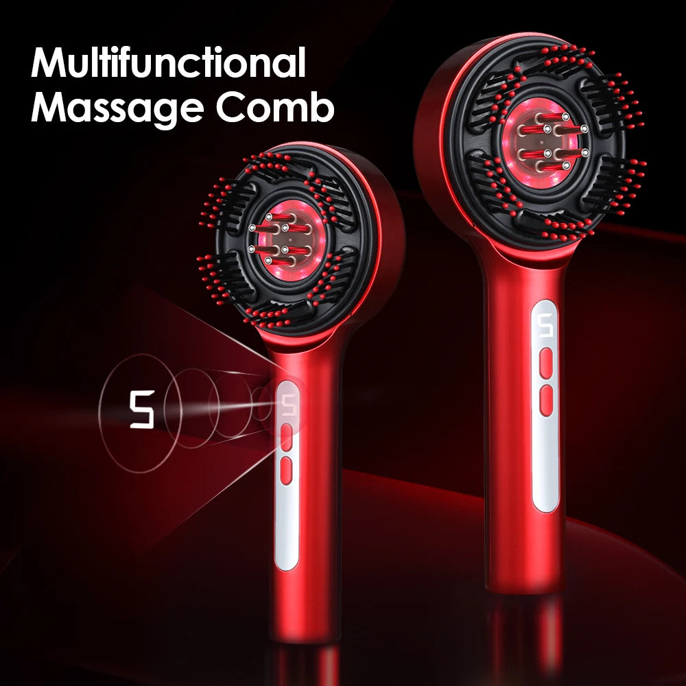 AuraRoot: Vibrating Liquid Applicator Scalp Massager