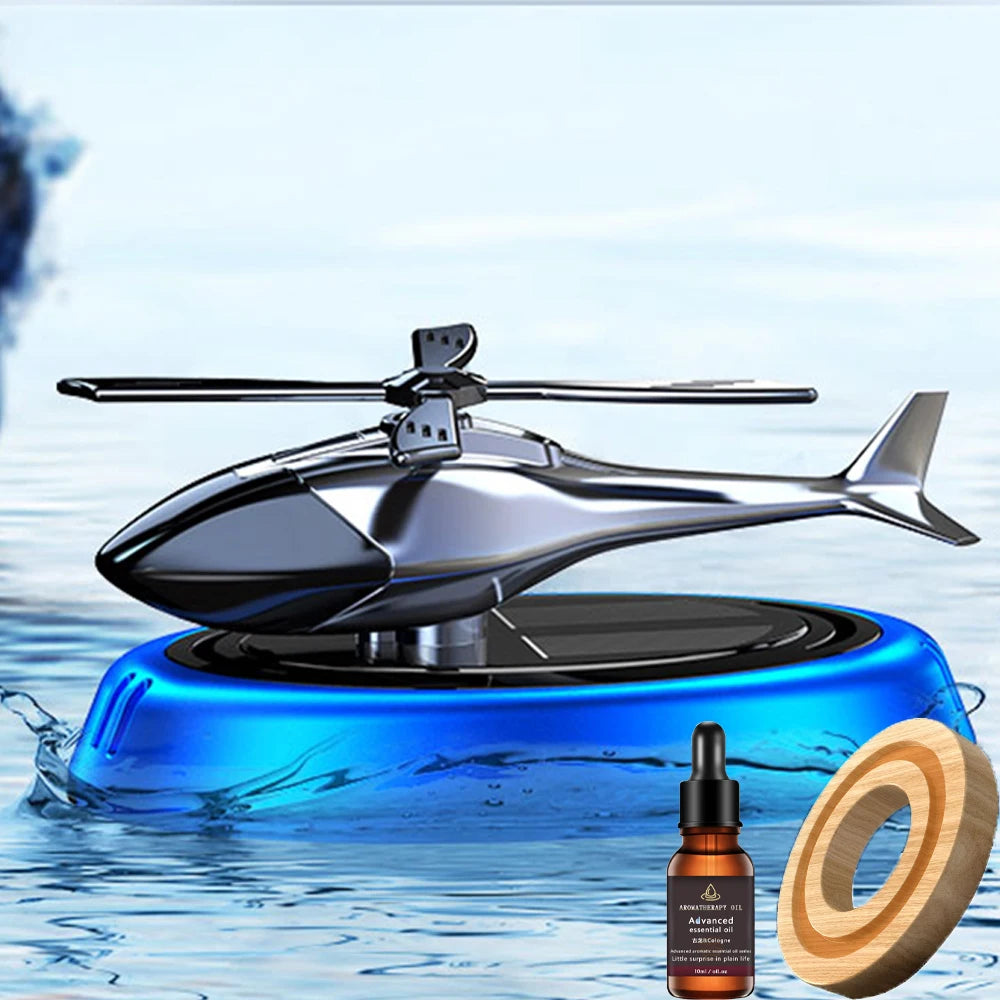 AuraAero: Solar Helicopter Car Air Freshener