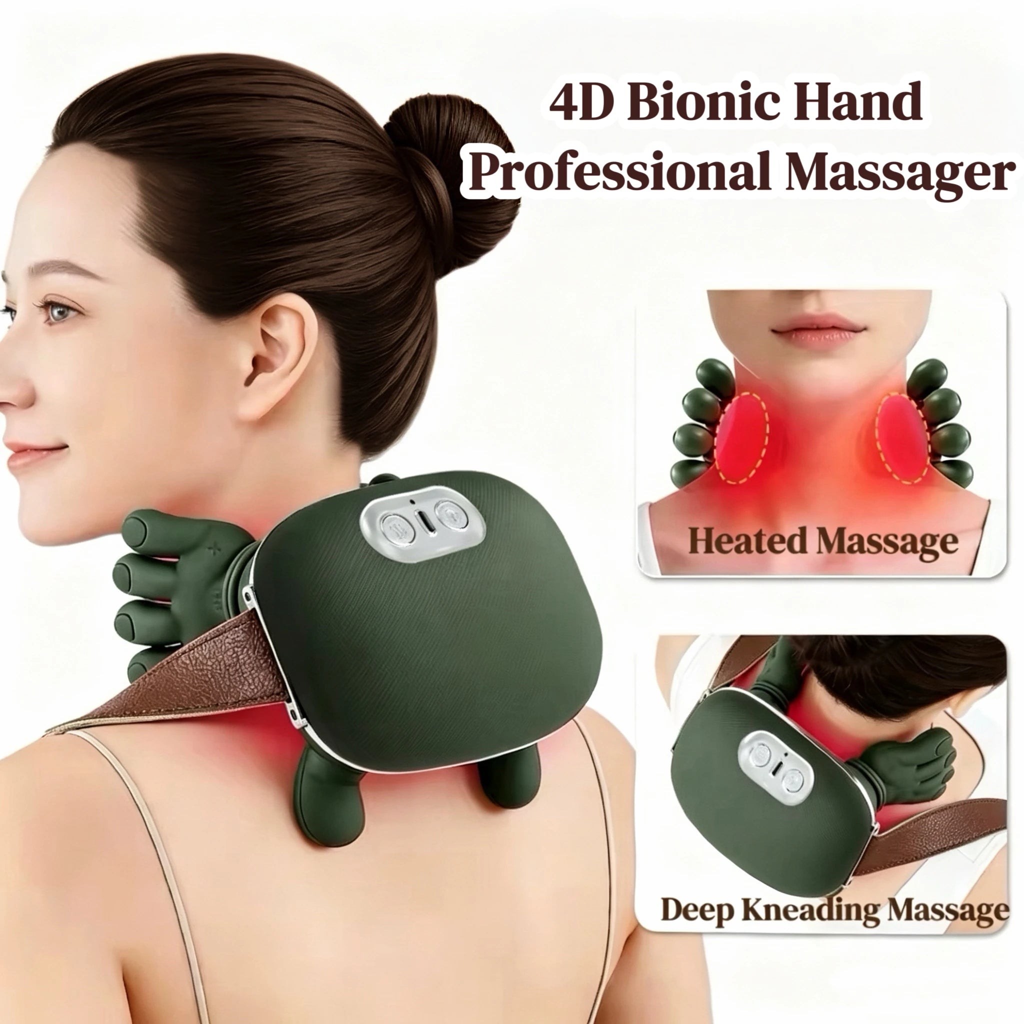 TheraKnead: 4D Trapezius Deep Tissue Massager