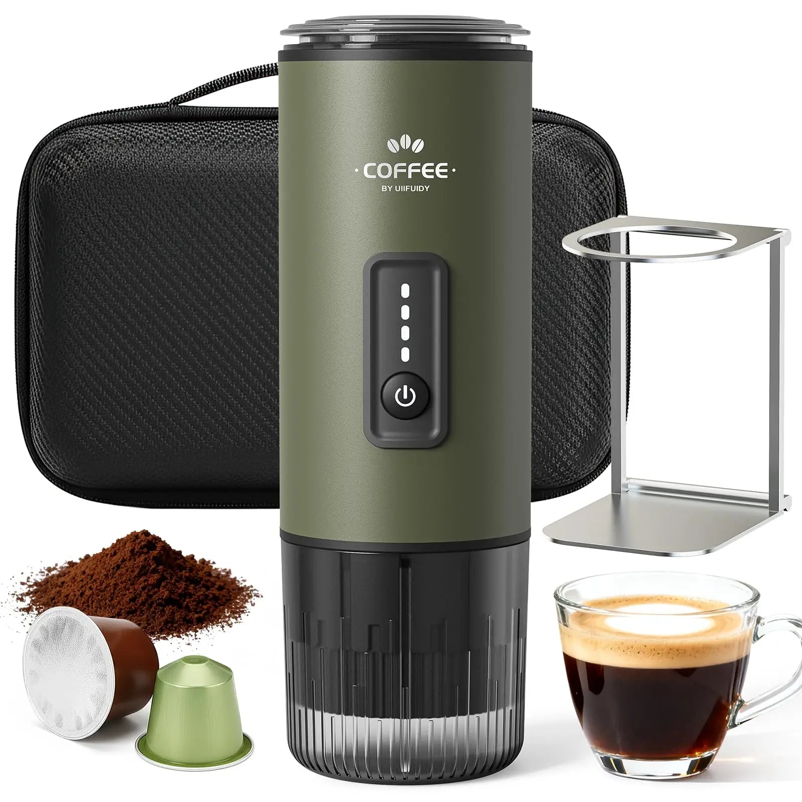 AuraBrew: Self-Heating Portable Espresso Maker