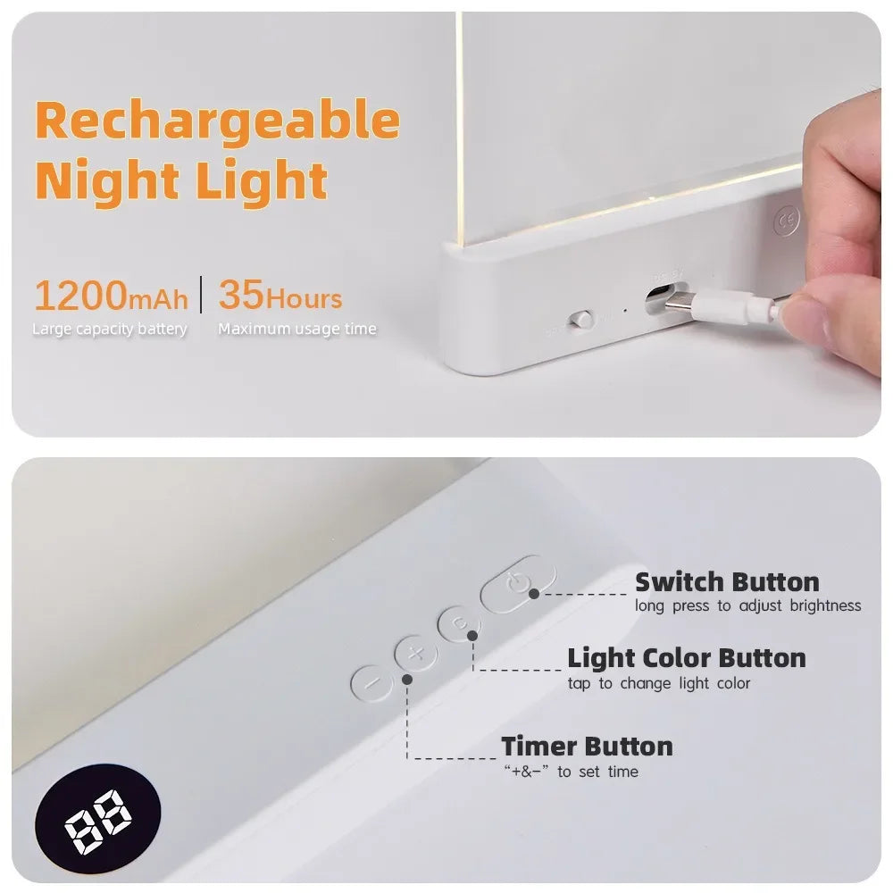 AuraGlow: Flat Panel Reading Light