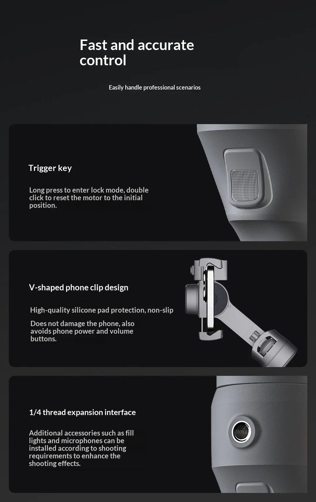 ApexTrack: 3-Axis Smart Phone Gimbal