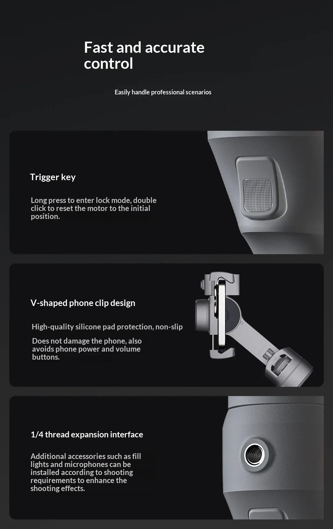 ApexTrack: 3-Axis Smart Phone Gimbal