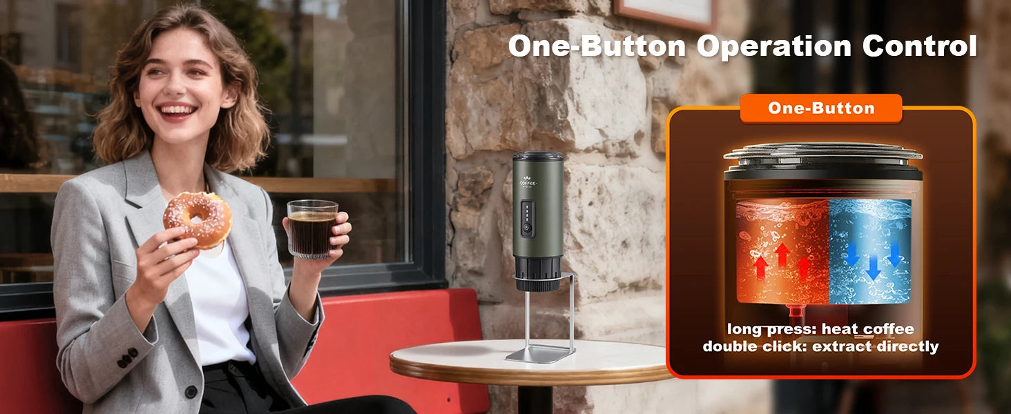 AuraBrew: Self-Heating Portable Espresso Maker