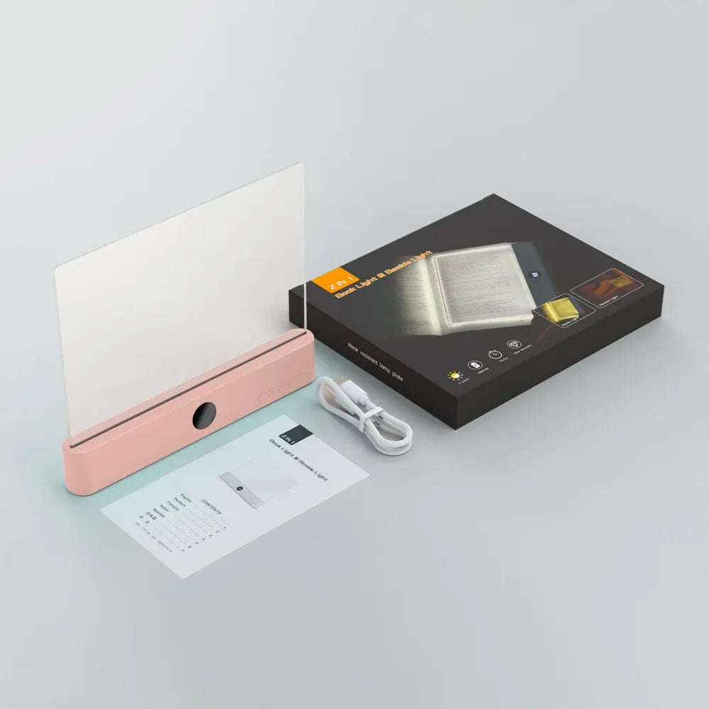 AuraGlow: Flat Panel Reading Light