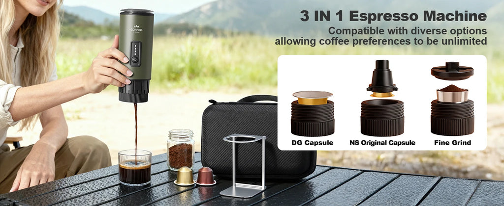 AuraBrew: Self-Heating Portable Espresso Maker