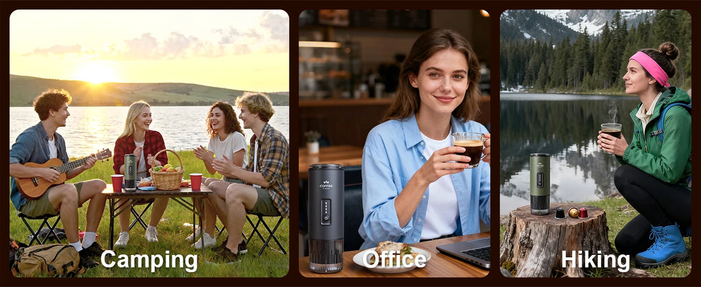 AuraBrew: Self-Heating Portable Espresso Maker