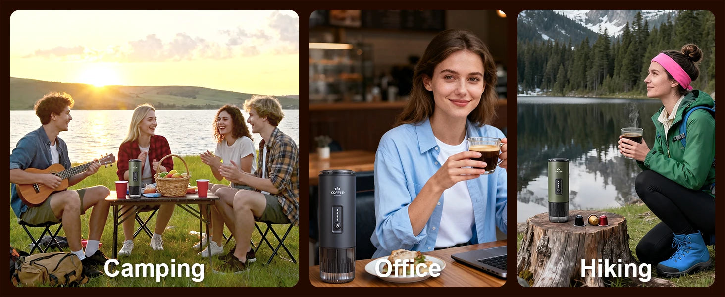 AuraBrew: Self-Heating Portable Espresso Maker