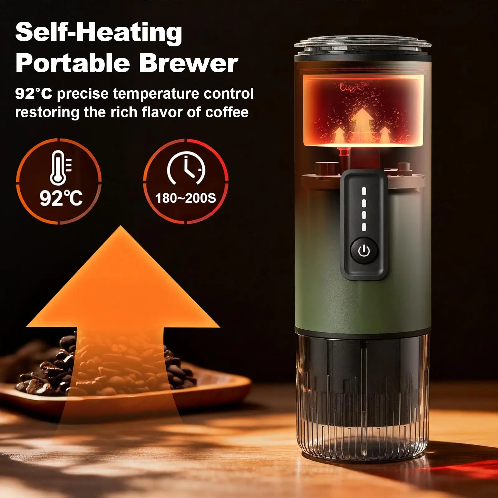 AuraBrew: Self-Heating Portable Espresso Maker