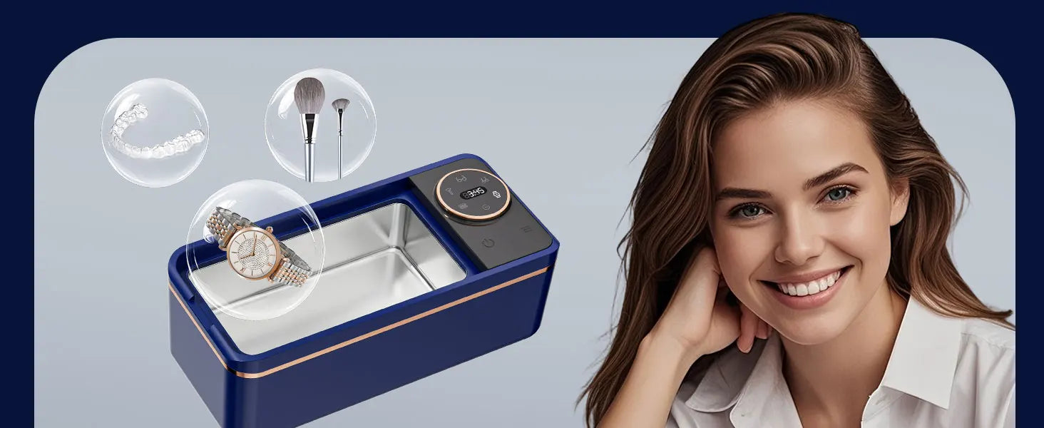 AuraSonic: Ultrasonic 55KHZ Deep Cleaning Machine